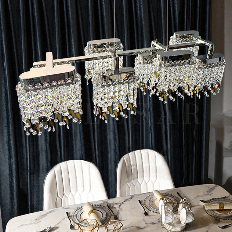 Реечная люстра FORSETE LONG