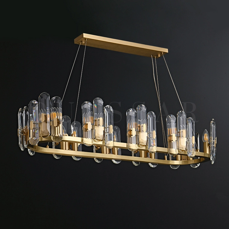 Реечная люстра WALLACE LONG