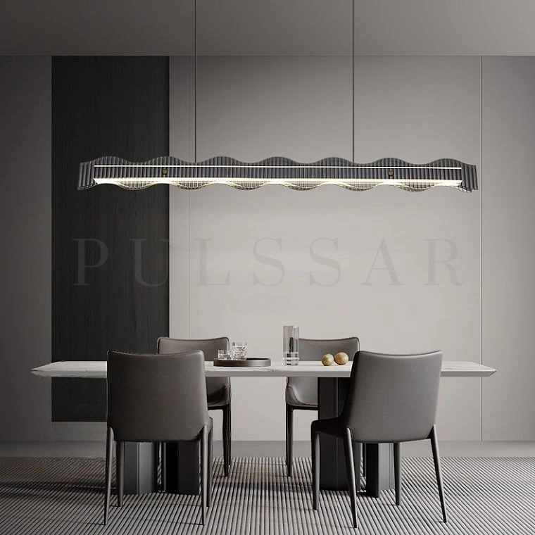 Реечная люстра CHIFFA WAVE L