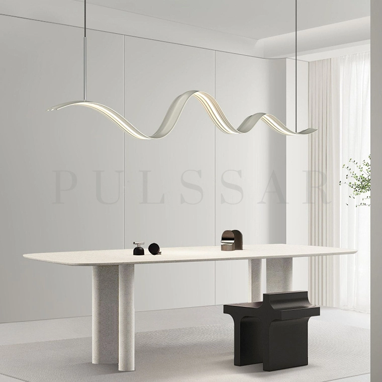 Реечная люстра WAVY