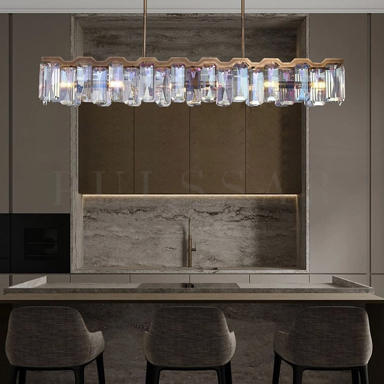 Реечная люстра DORIS LONG