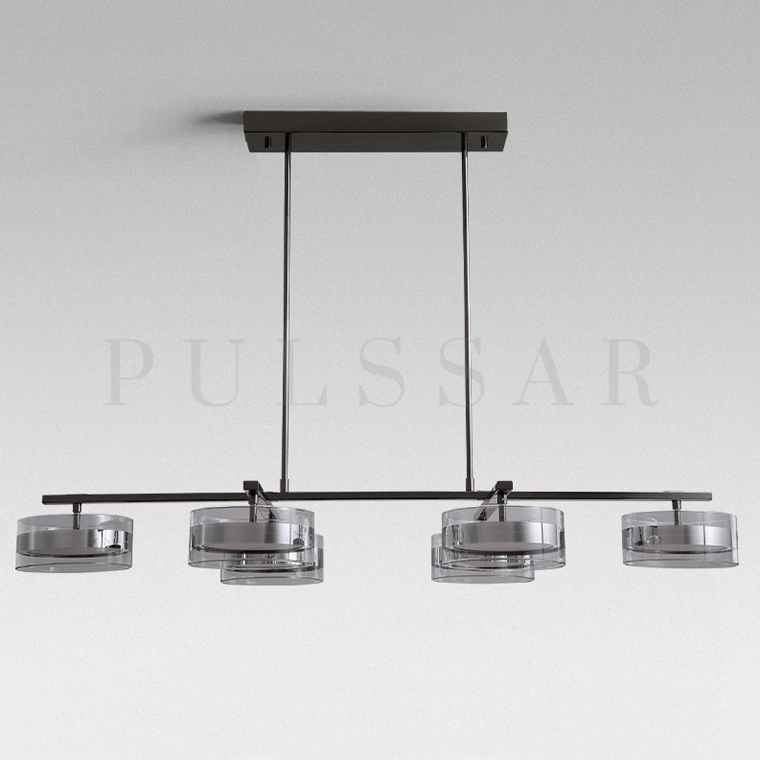 Реечная люстра SHIBA LONG