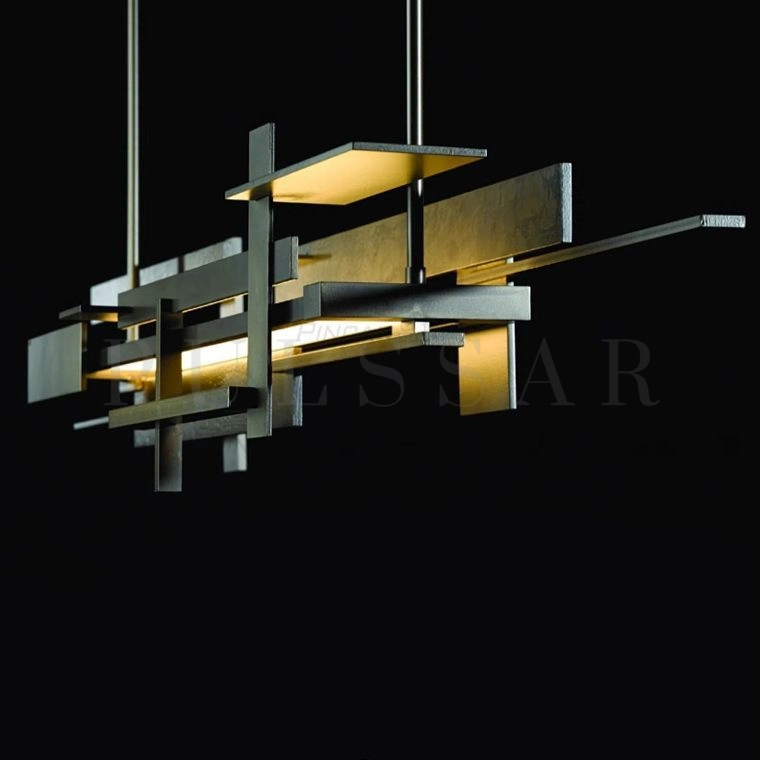 Реечная люстра SHAKTIS