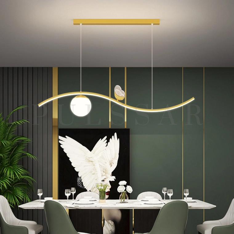 Реечная люстра BABETTA WAVE