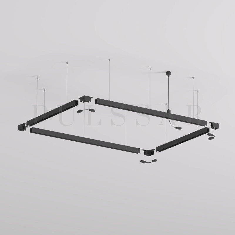 Подвод питания для подвесного монтажа трека SMART BASE TR2124-BK