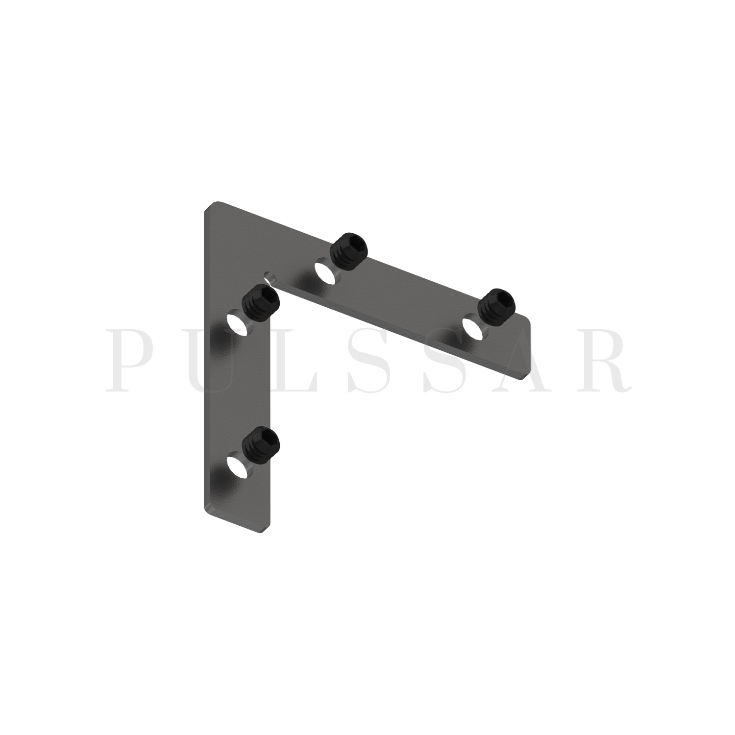 TR2019-AL Комплект угловых соединителей трека SLOTT, алюминий