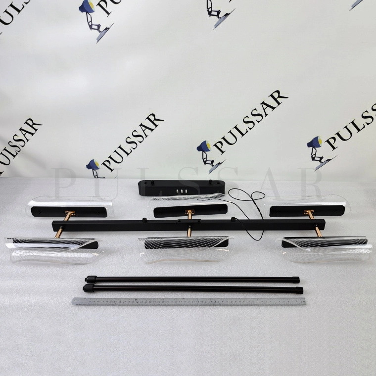 Реечная люстра GAETANO