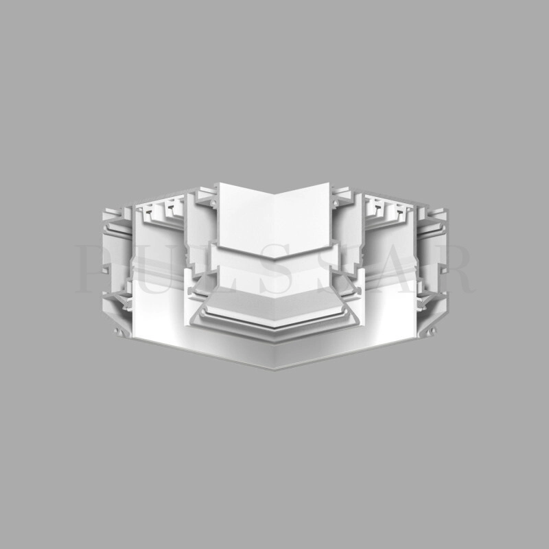 Угловой элемент 90° Denkirs TR2026-WH