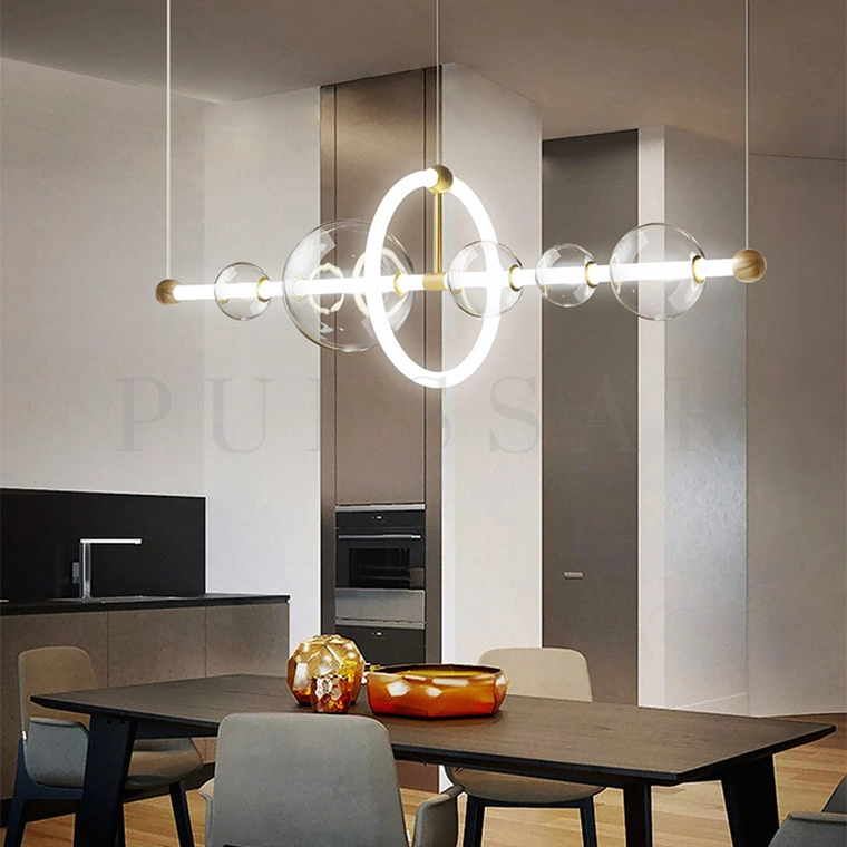 Реечная люстра SESSA