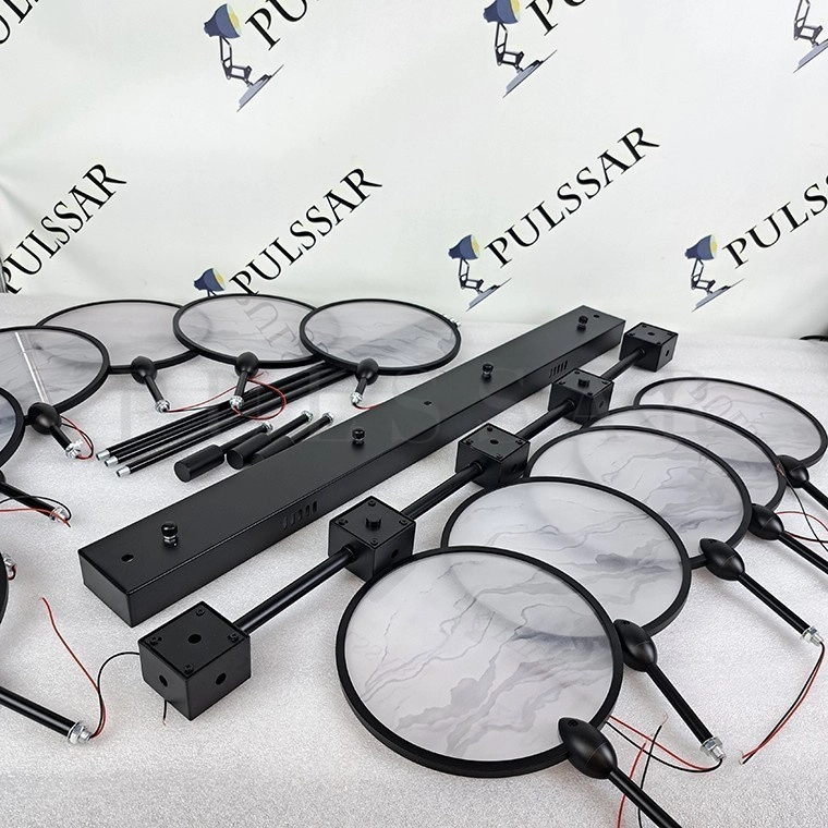 Реечная люстра NEBULA B