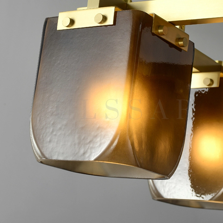 Реечная люстра VELVET LONG