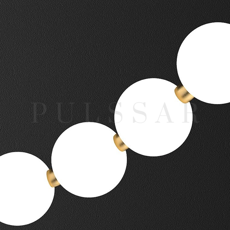 Реечная люстра ARAGONITE WAVE