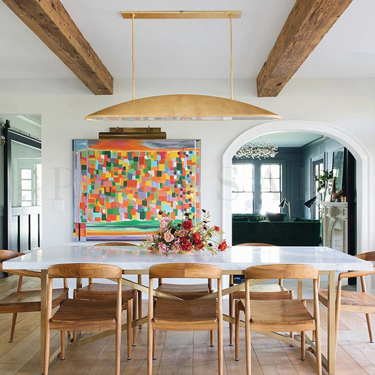 Реечная люстра GLADE CH