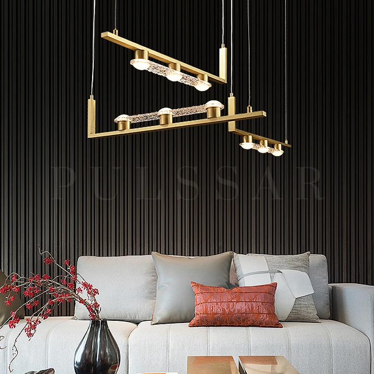 Реечная люстра BARTIL