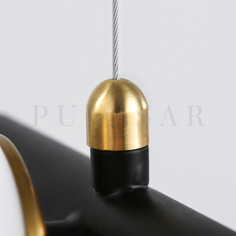 Реечная люстра HAKON LONG