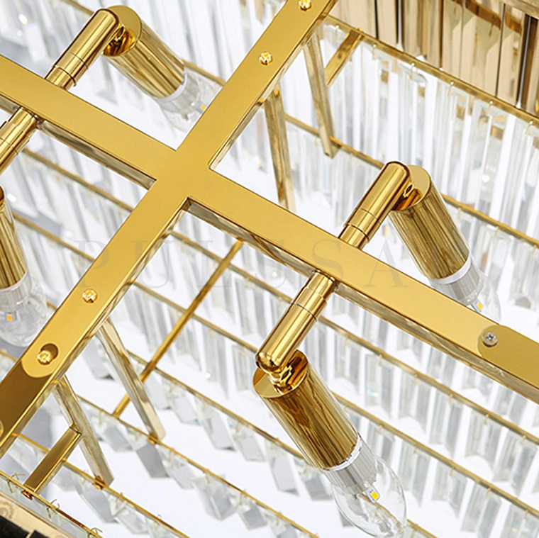 Реечная люстра GENEVA LONG