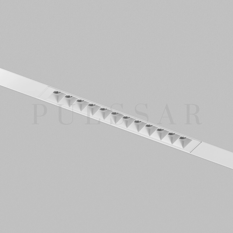 Трековый линейный светильник SIMPLE GRILL DK8101-WH