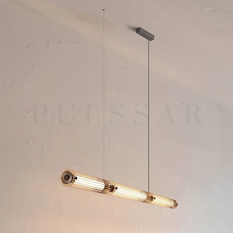 Реечная люстра VIGMAR