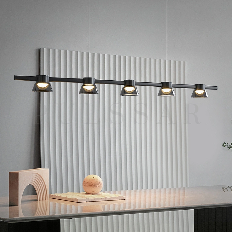 Реечная люстра HILDFRID L