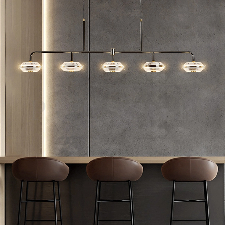 Реечная люстра LENNARD LONG