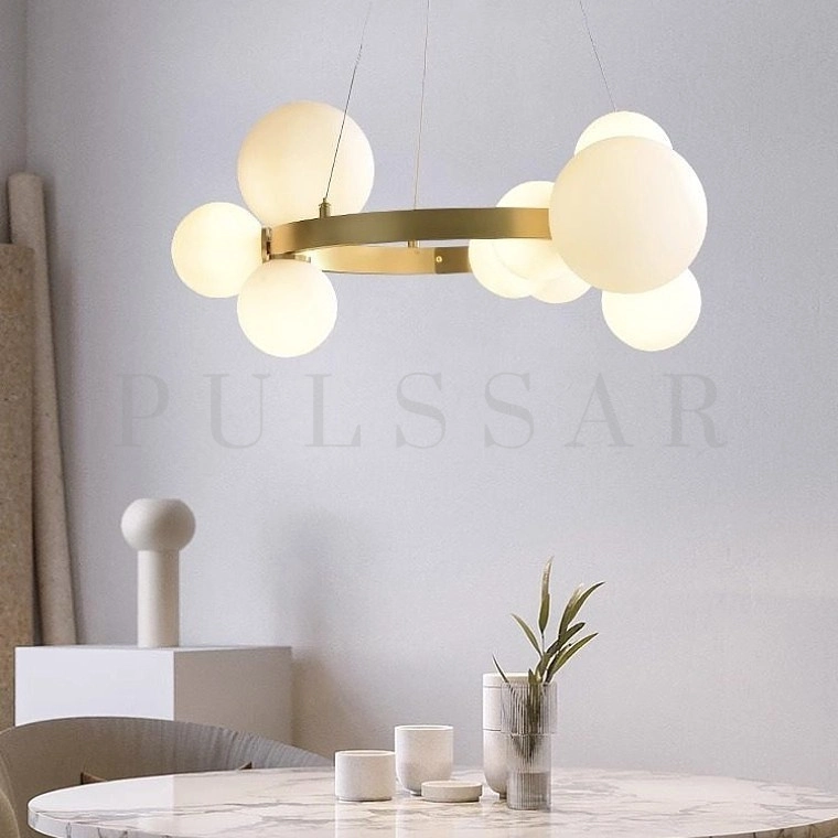 Кольцевая люстра IONA MARBLE