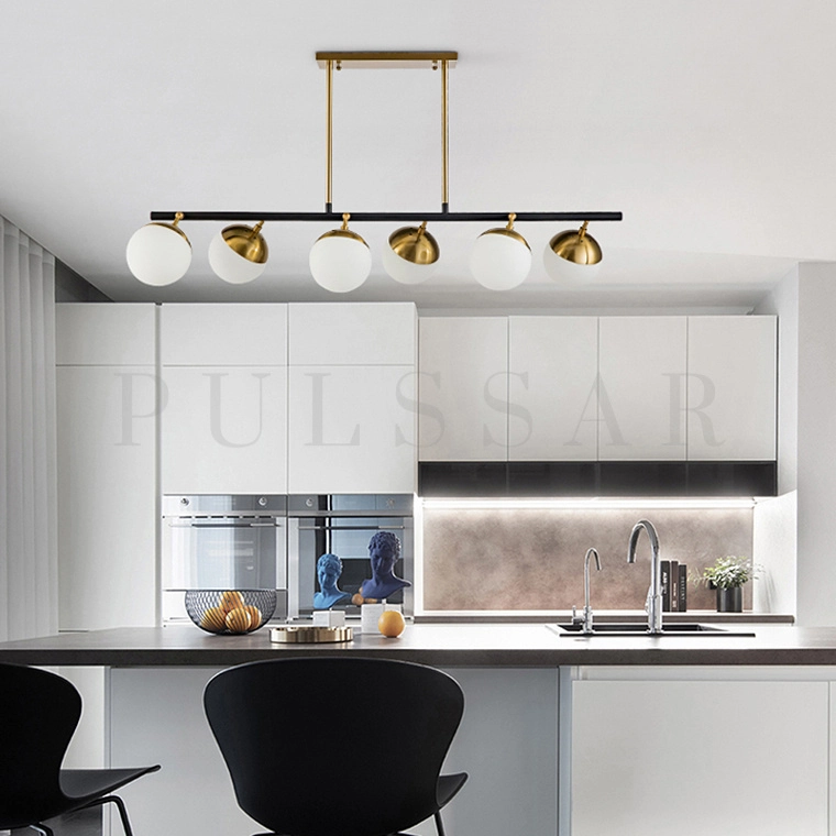 Реечная люстра ANVIK