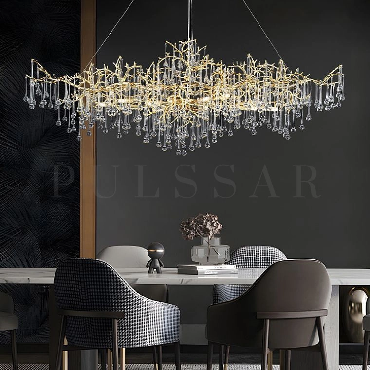 Подвесная люстра WATERDROPS WIDE