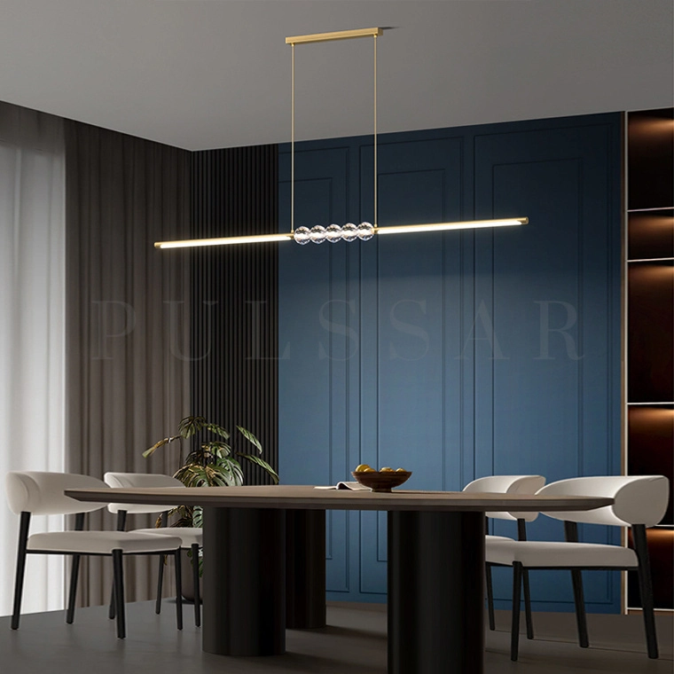 Реечная люстра JILLIAN LONG