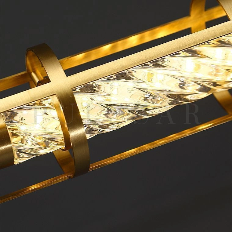 Реечная люстра OPTIMA