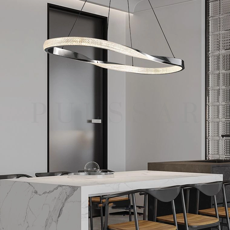 Реечная люстра OBERTON LONG