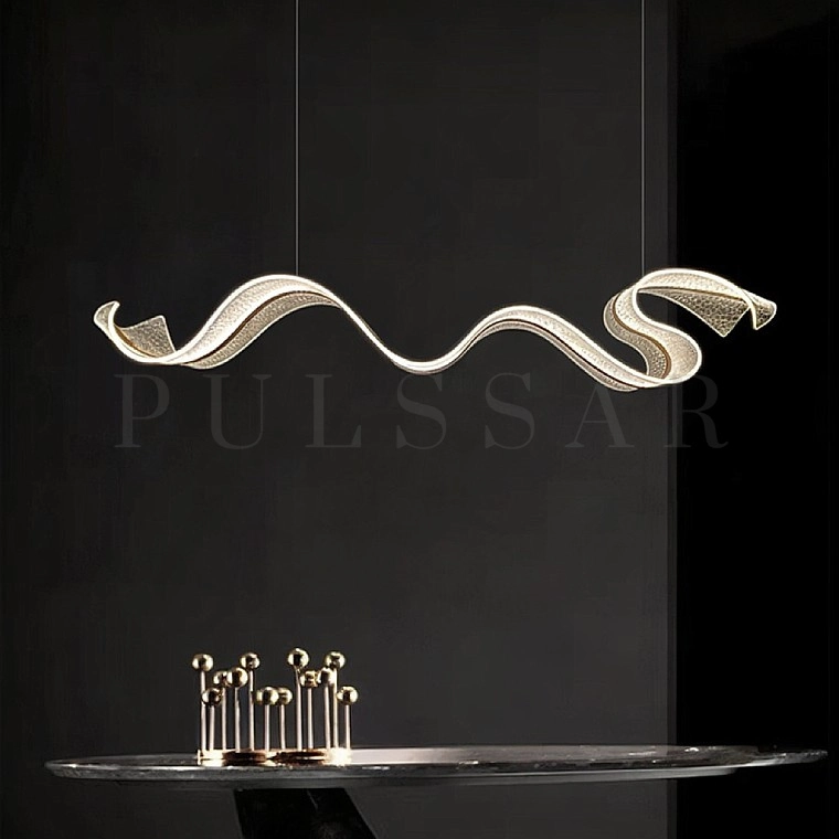 Реечная люстра LARSERIC D