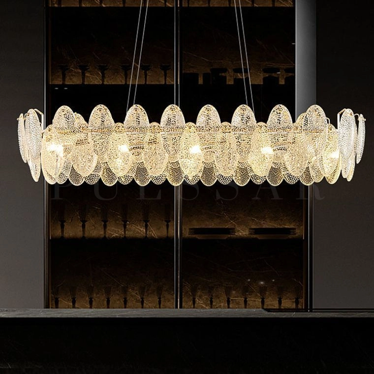 Реечная люстра REEGNORA L