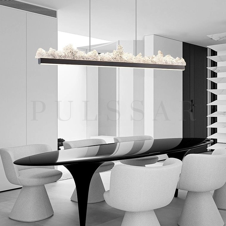 Реечная люстра AQUILEGIA LONG