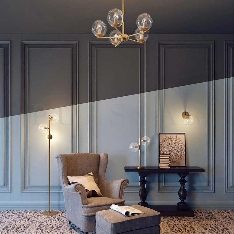 Торшер THREE FL