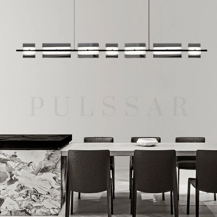 Реечная люстра BRIAND LONG