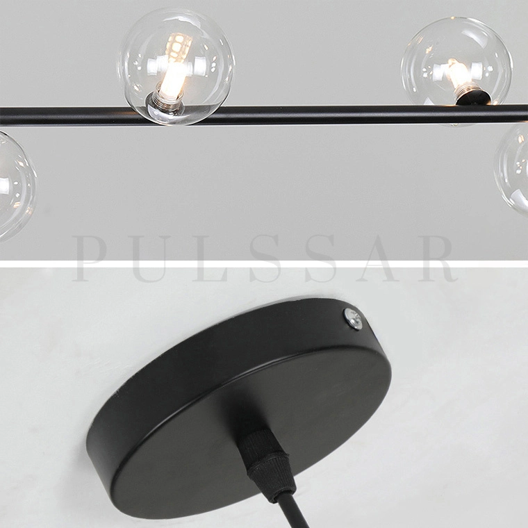 Реечная люстра LINDA LONG