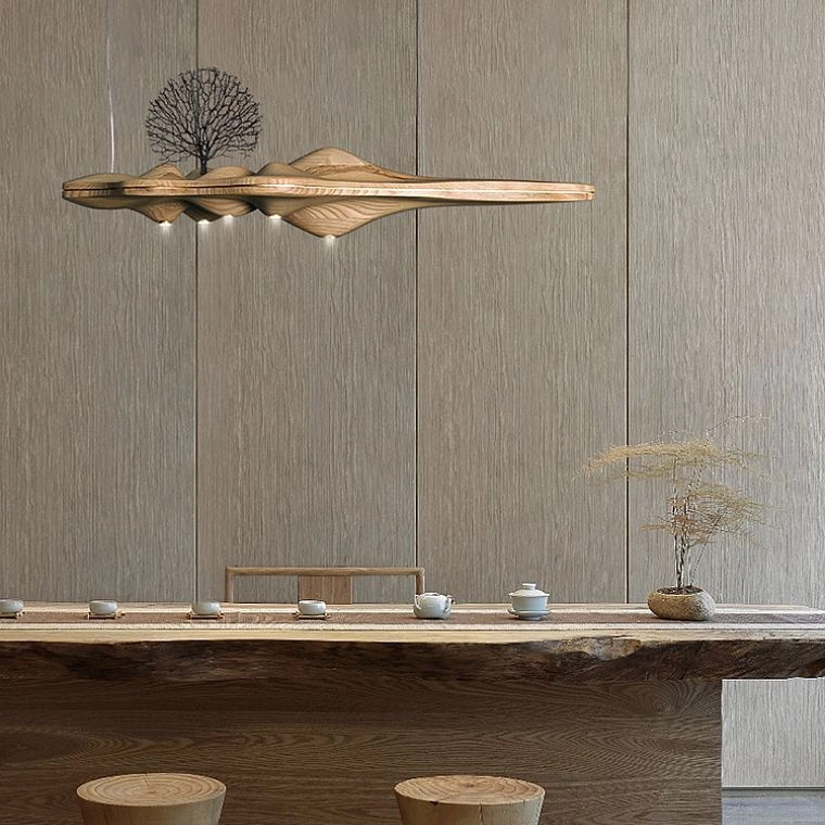 Реечная люстра HILLS