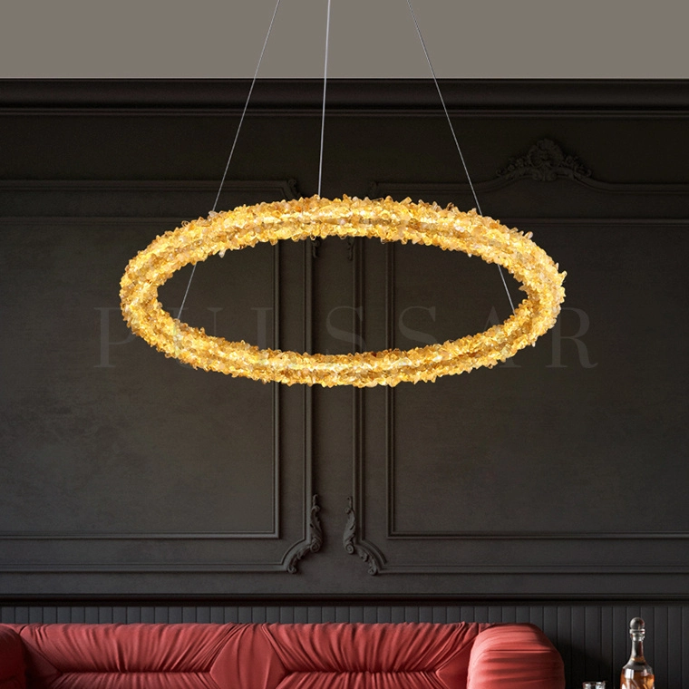 Кольцевая люстра CITRINE