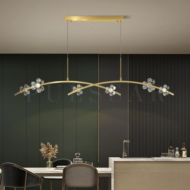 Реечная люстра CAMILIA ARC