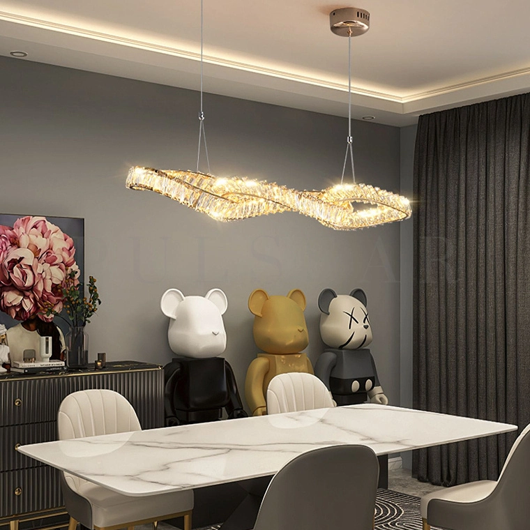 Реечная люстра BERTOLDA D LONG