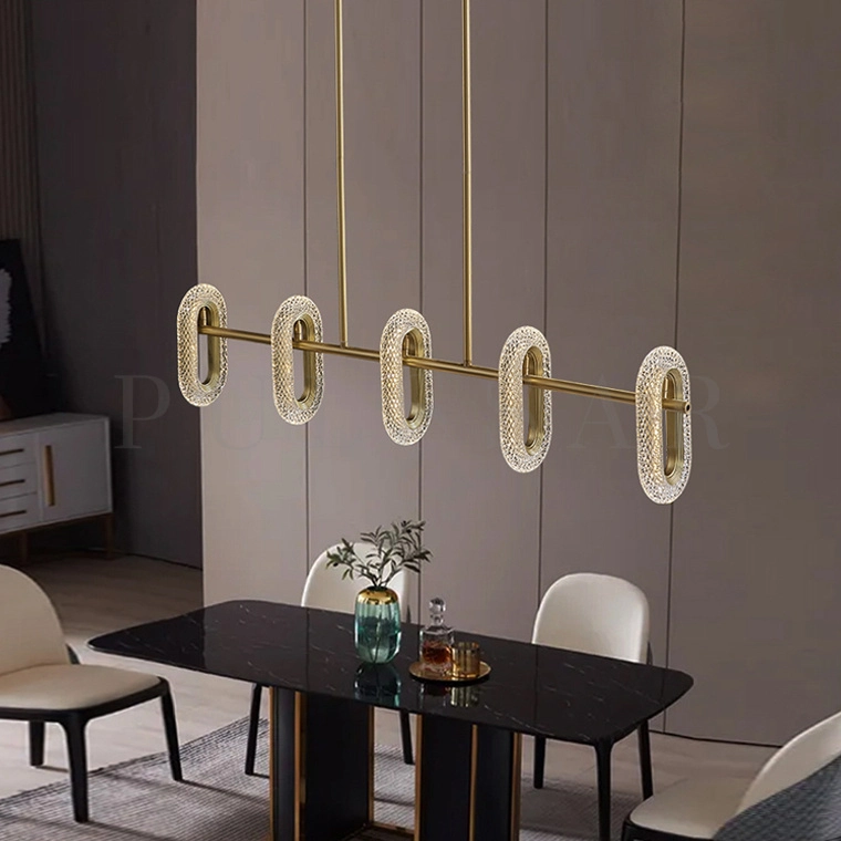 Реечная люстра KEZIA B LONG