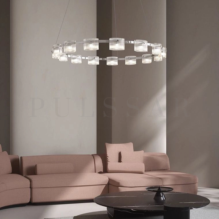 Кольцевая люстра NICOLETTA CHROME