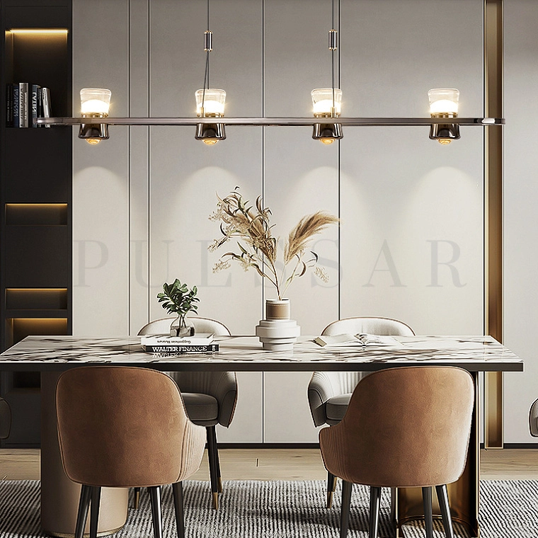 Реечная люстра MEDVIN LONG