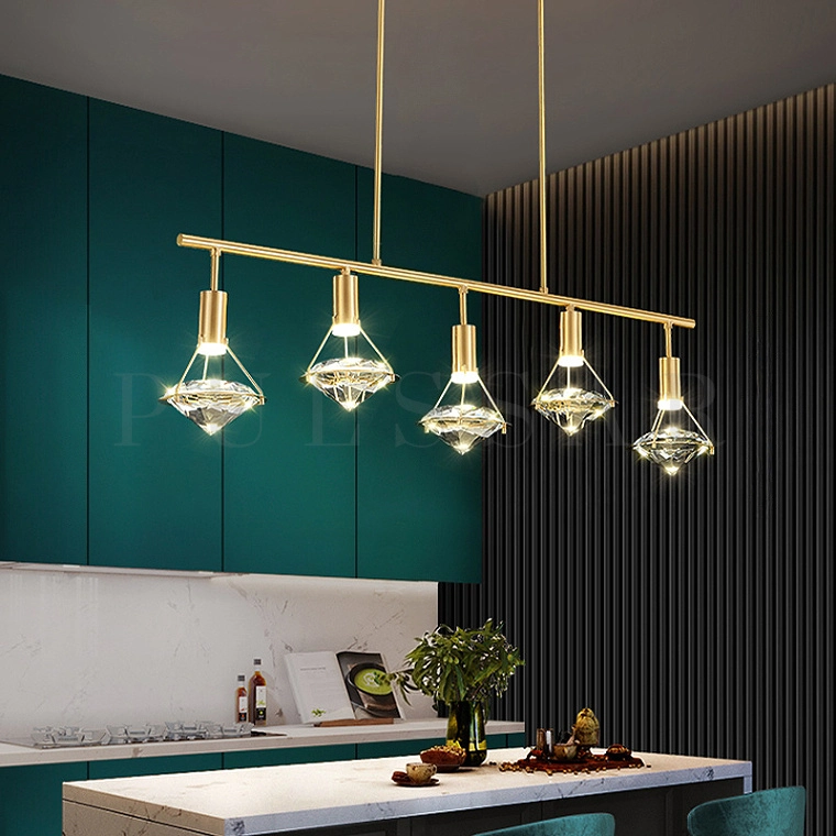 Реечная люстра GLASGOW LONG