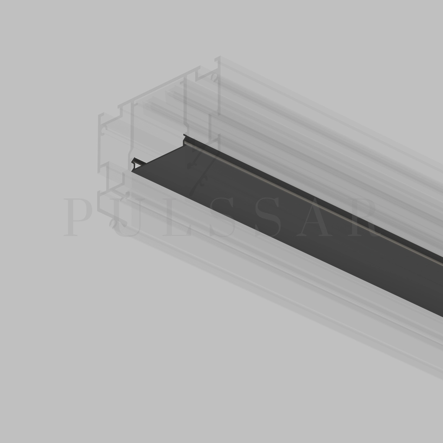 Экран для шинопроводов Denkirs TR2010-BK