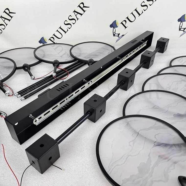 Реечная люстра NEBULA B