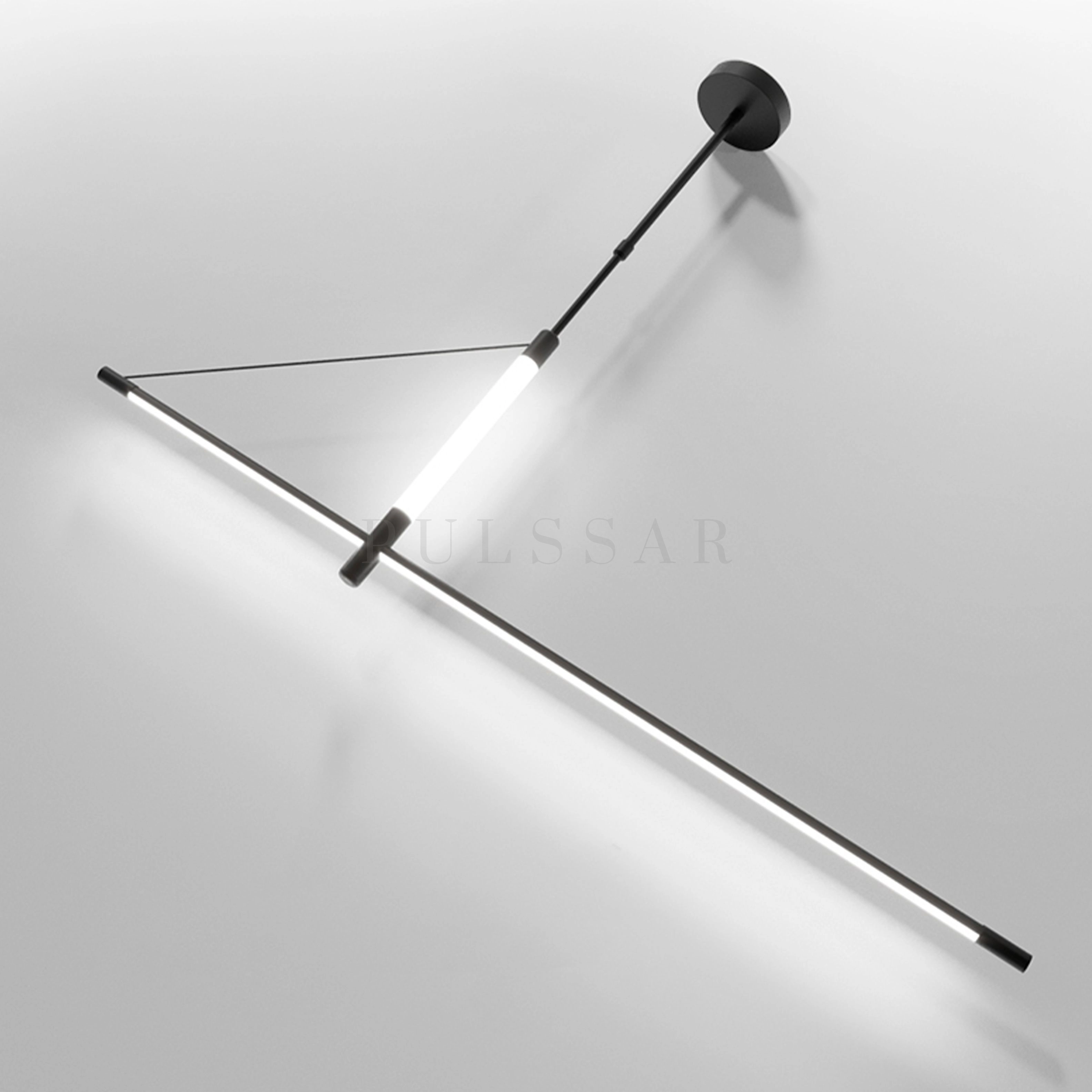 Реечная люстра REN