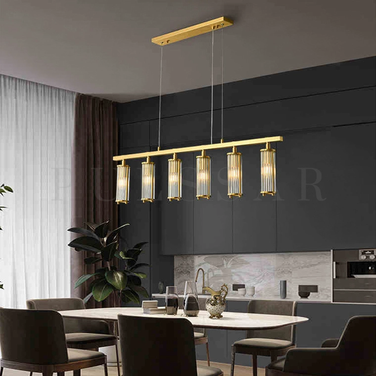 Реечная люстра HILDIS LONG