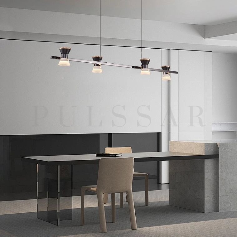 Реечная люстра MANASSE LONG