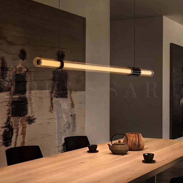 Реечная люстра TIME TUNNEL WAVY